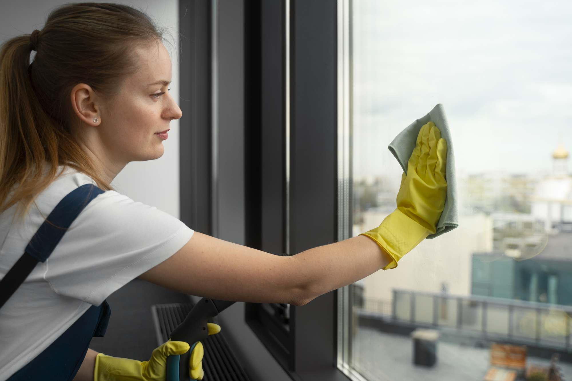Multi-storey and unit window cleaning
